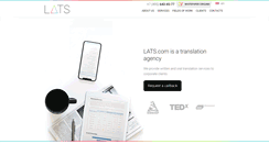 Desktop Screenshot of lats.com